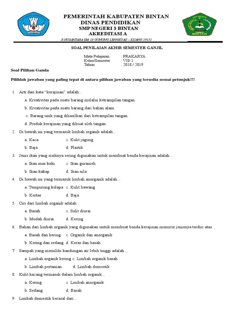 Contoh Soal Essay Tentang Limbah B3 Beserta Jawabannya – Amat