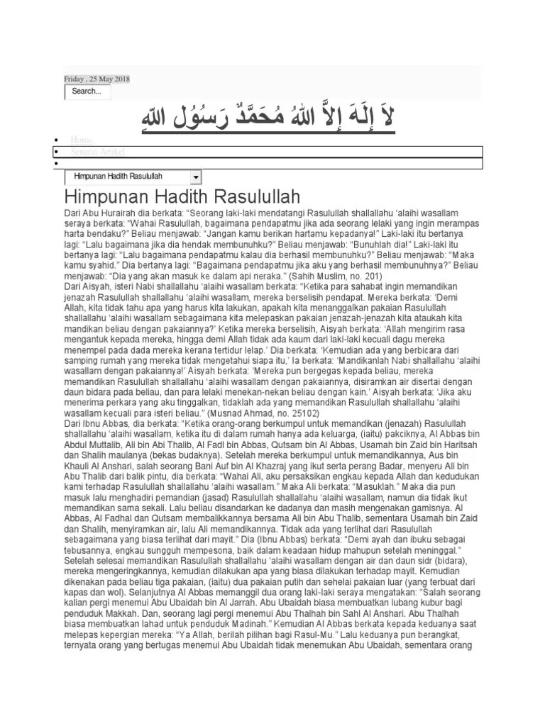 Hadist Akhir Zaman | PDF