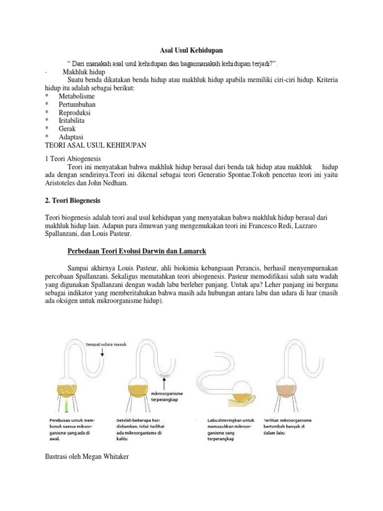 Asal Usul Kehidupan | PDF