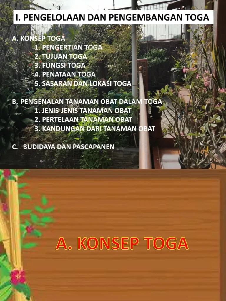 Konsep Dasar TOGA