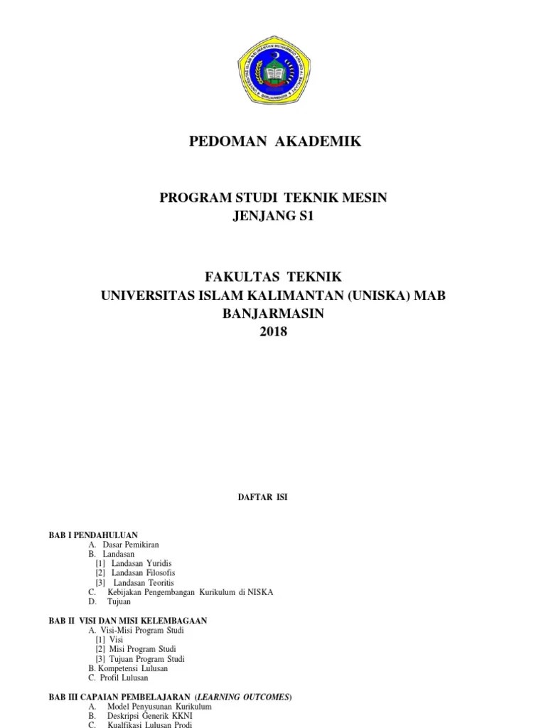 Kkni Prodi Mesin Terbaru | PDF
