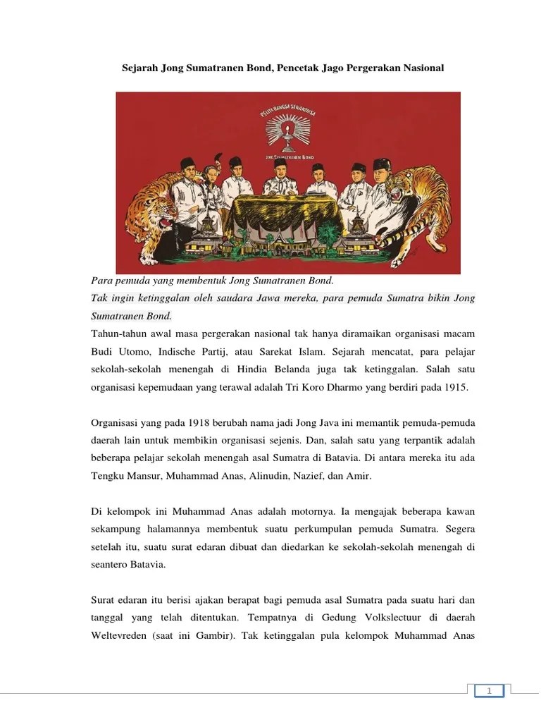 Pada Tahun 1918 Tri Koro Dharmo Diubah Menjadi - Tentang Tahun