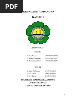 Kasus 11 (Apoteker TN - Hasto) | PDF