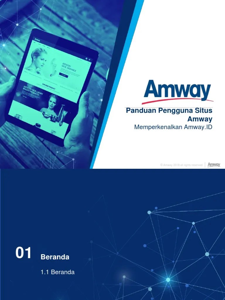 Panduan Pengguna Amway - Id | PDF