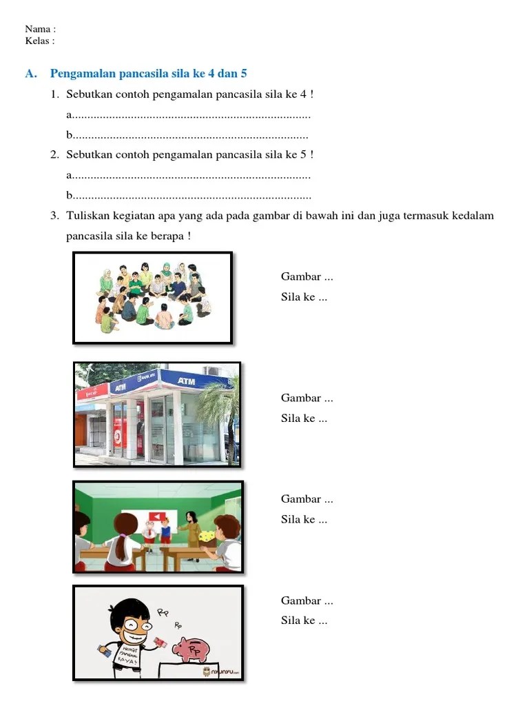Contoh Sila Keempat Di Tempat Wisata - Sederet Tempat