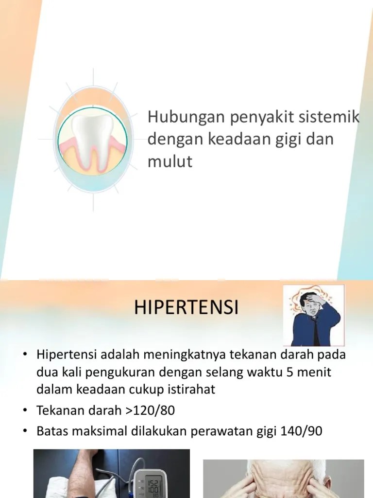 Hubungan Penyakit Sistemik Dengan Keadaan Gigi Dan Mulut | PDF