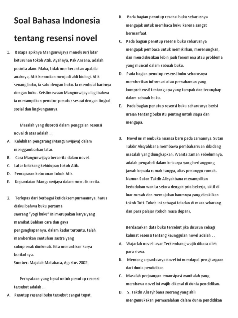 Resensi Buku Adalah Brainly