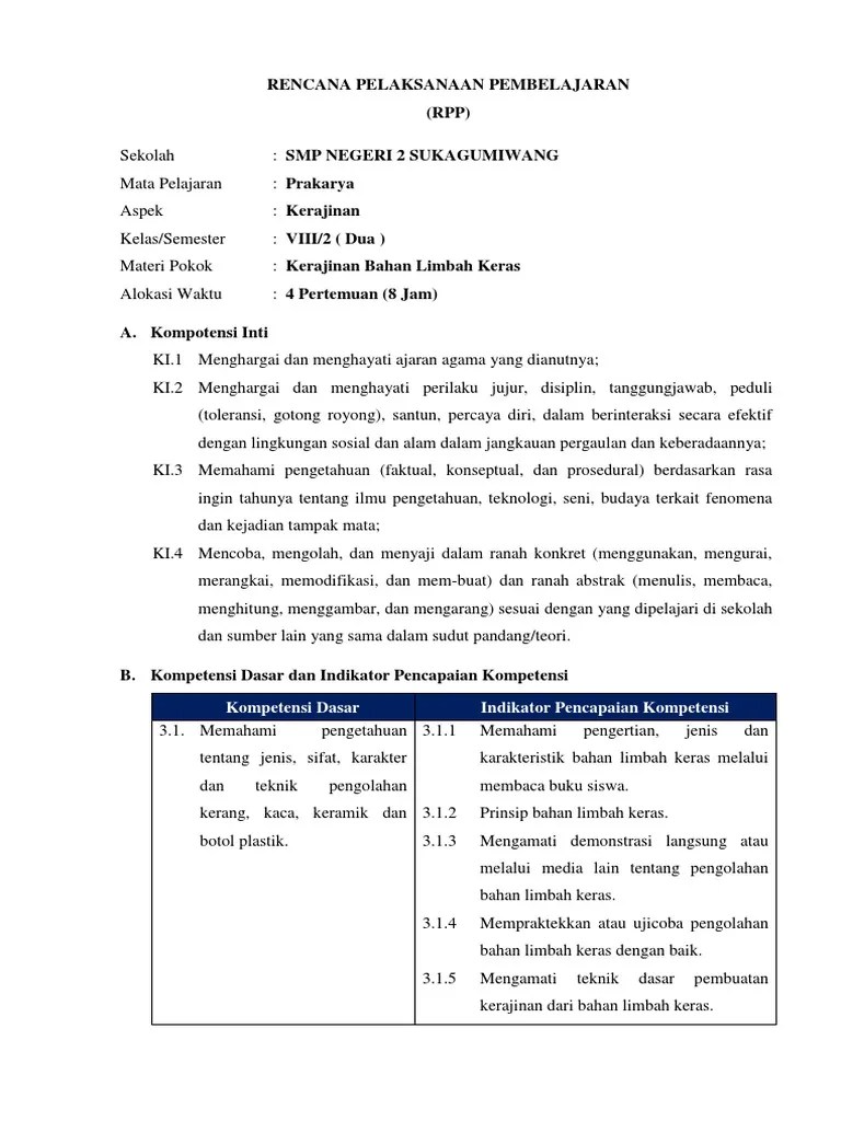Pengertian Dari Kerajinan Bahan Limbah Keras Anorganik Adalah