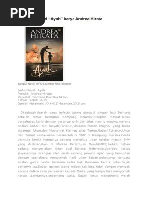 Sinopsis Novel Ayah Karya Fawaid | PDF