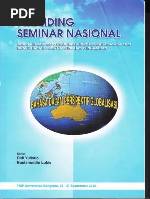 Prosiding Semirata Bidang Bahasa | PDF