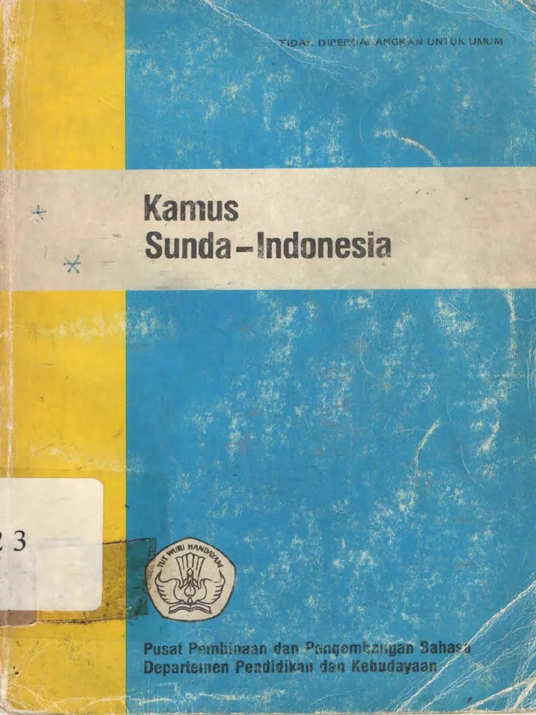 Kamus Sunda-Indonesia - (449h) A | PDF