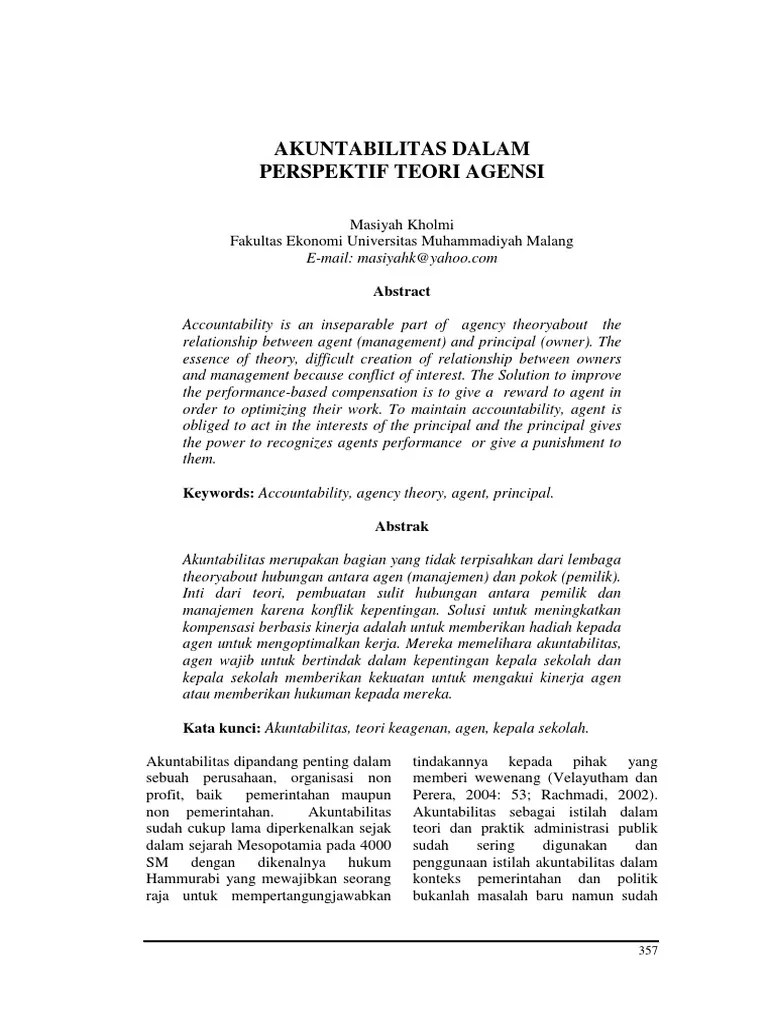 Jurnal Akuntabilitas | PDF