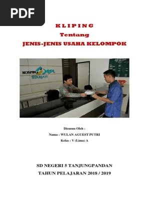 Kliping Usaha Kelompok Wulan | PDF