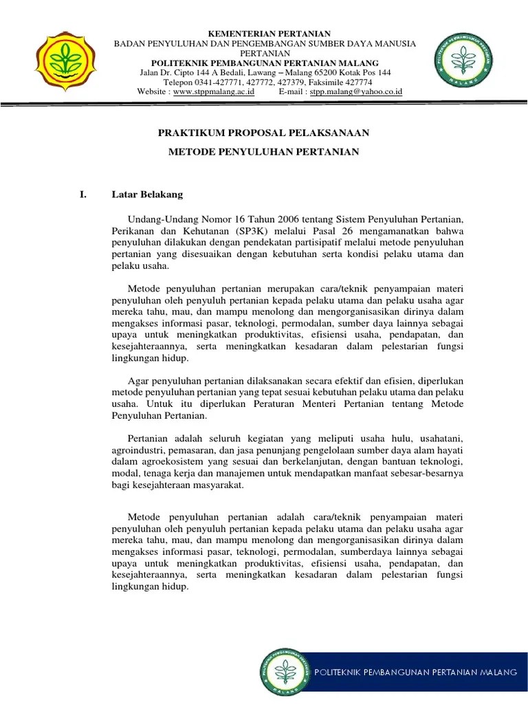 Proposal Kegiatan | PDF