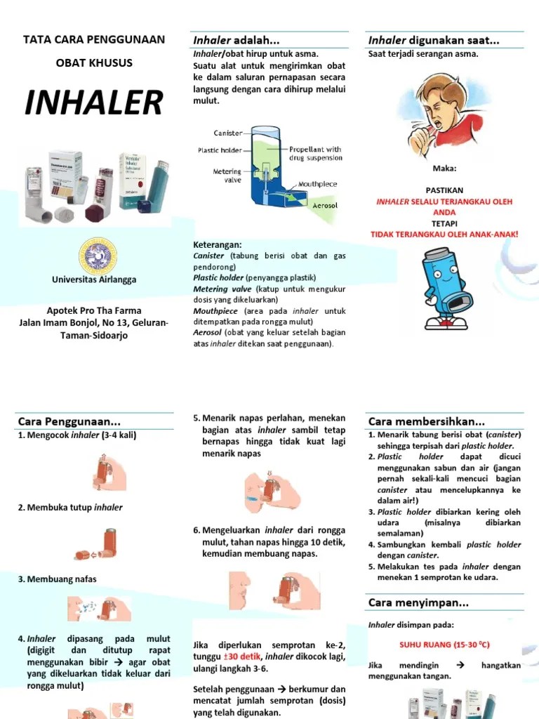 Leaflet Inhaler | PDF