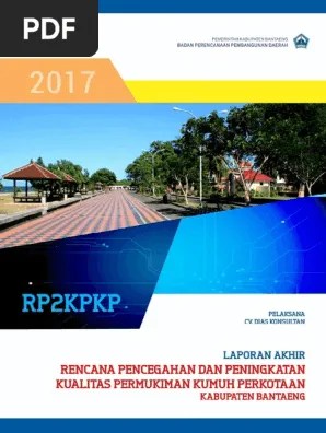 rp2kp-kp Kabupaten Bantaeng PDF | PDF