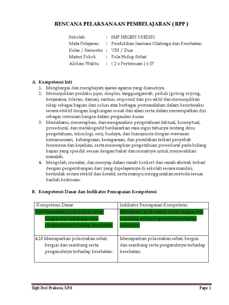 Silabus Mata Pelajaran Prakarya Pengolah | PDF