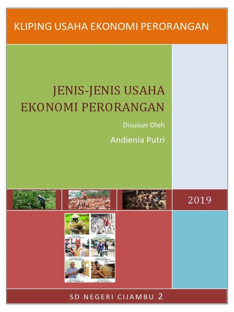 Kliping Usaha Perorangan | PDF