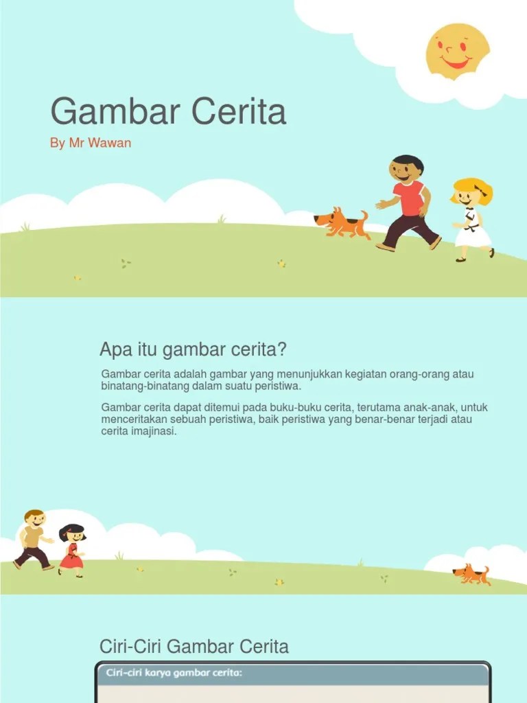 Gambar Cerita Pertemuan 1 | PDF