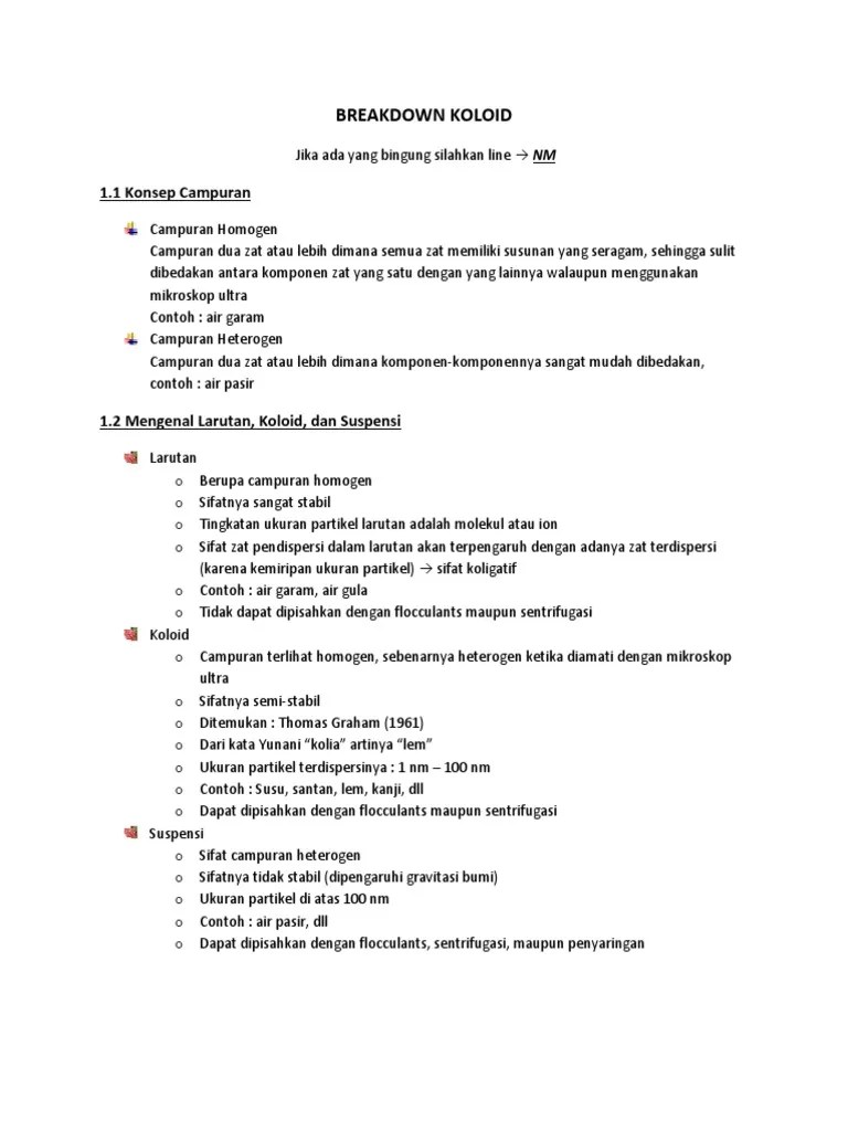 Aplikasi Koloid Dalam Bidang Farmasi | PDF