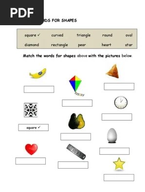 Soal Bahasa Inggris Tentang Shape
