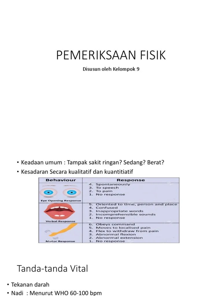 Pemeriksaan Fisik | PDF