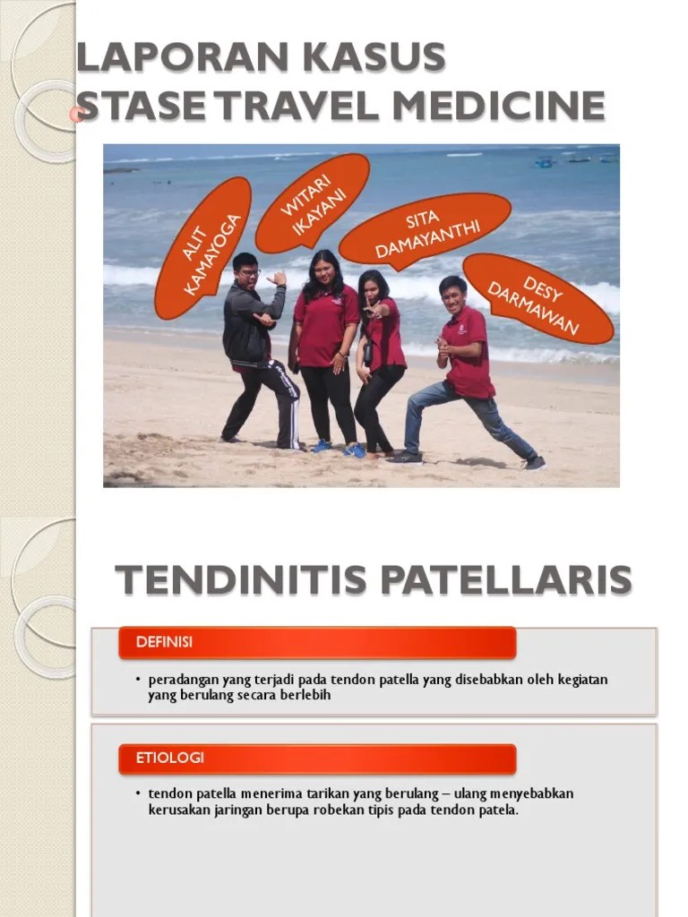 Presentasi Kasus Tendinitis Patellaris | PDF
