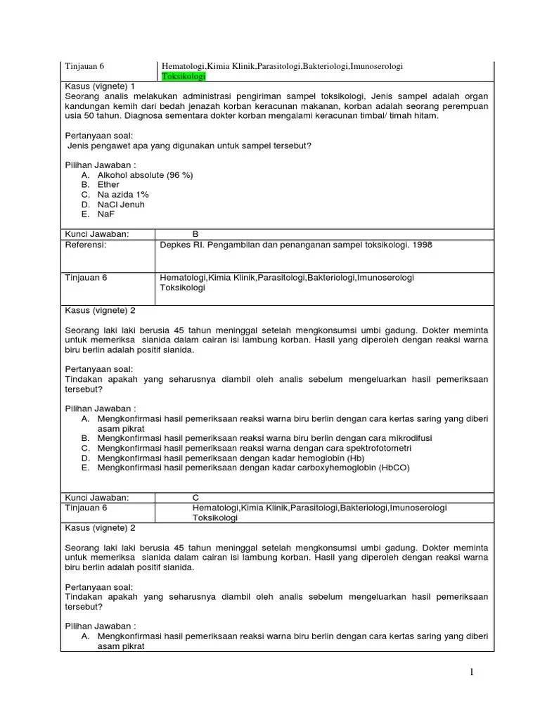 Kumpulan Soal Ukom | PDF