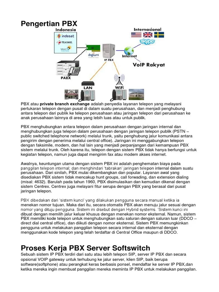 Voip, PBX | PDF