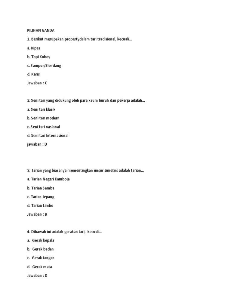 Seni Budaya Dan Keterampilan | PDF