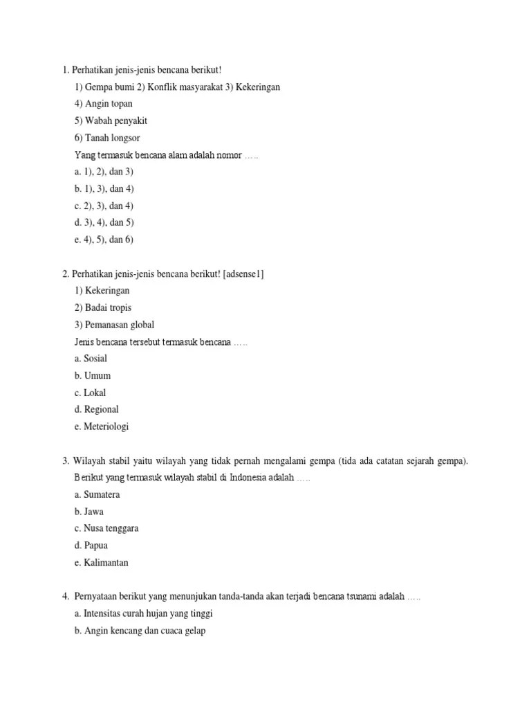 Soal Ipa Kls X Oke | PDF