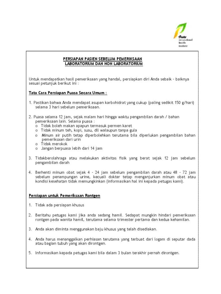 Persiapan MCU Yang Perlu Diketahui | PDF