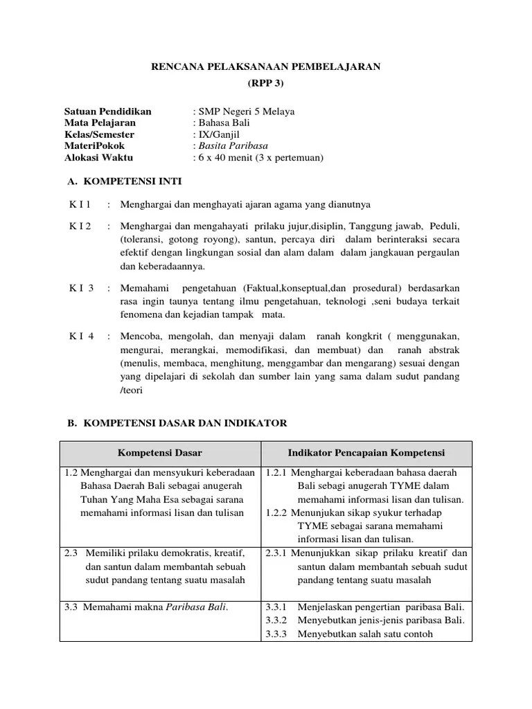 Contoh Pepindan Bahasa Bali – Beinyu.com