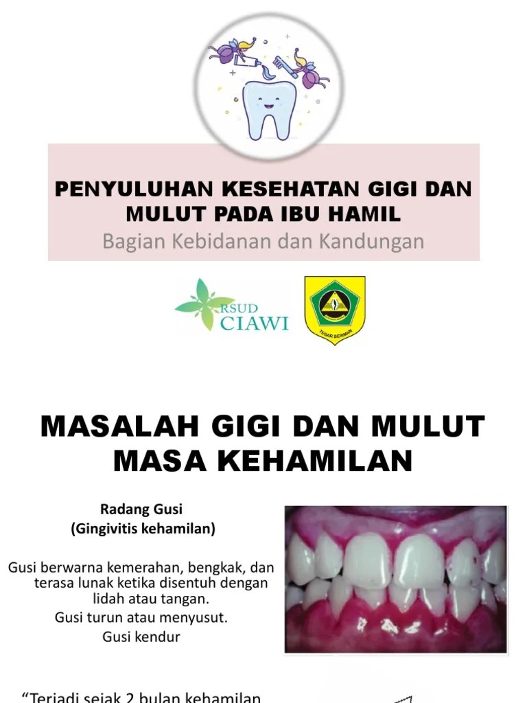 Penyuluhan Kesehatan Gigi Dan Mulut Pada Ibu Hamil | PDF