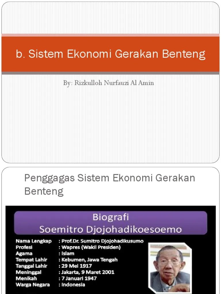 SI - Sistem Ekonomi PD Masa Liberal | PDF