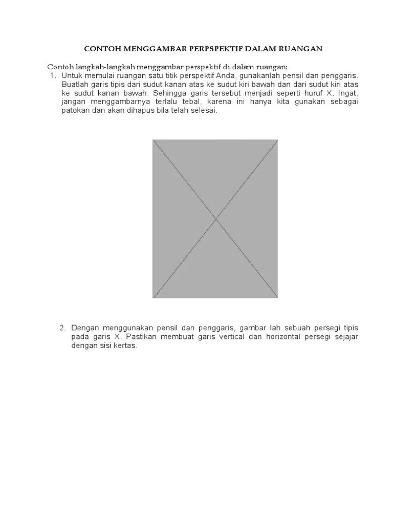 Gambar Perspektif Ruangan | PDF