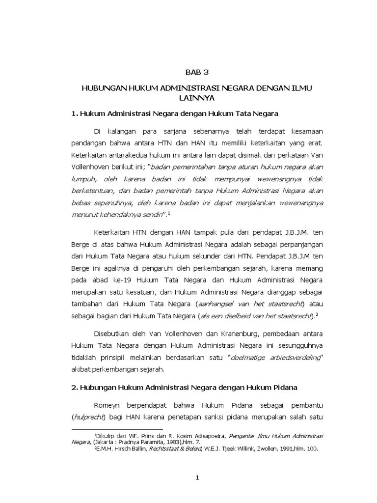 Hubungan Hukum Tata Negara Dengan Hukum Administrasi Negara – Sekali