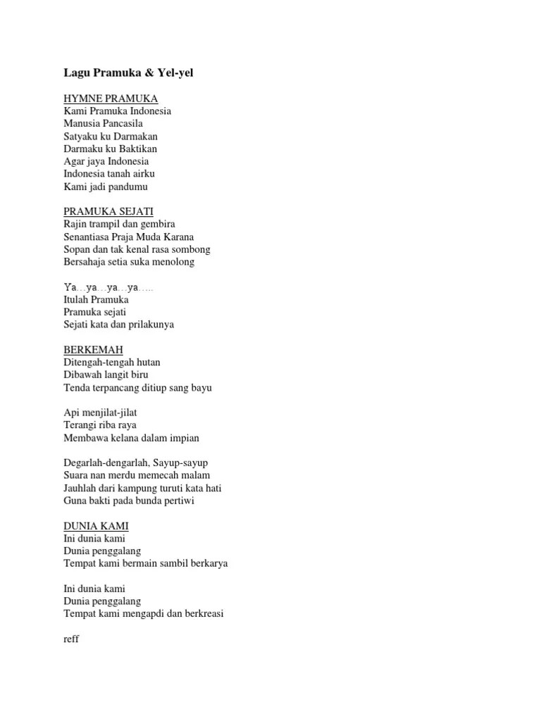 Lagu Pramuka | PDF