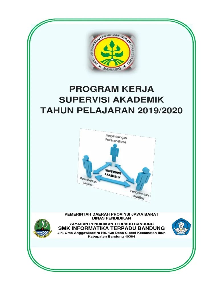 2019.PROGRAM SUPERVISI TP.2019-2020.Smt.1 | PDF
