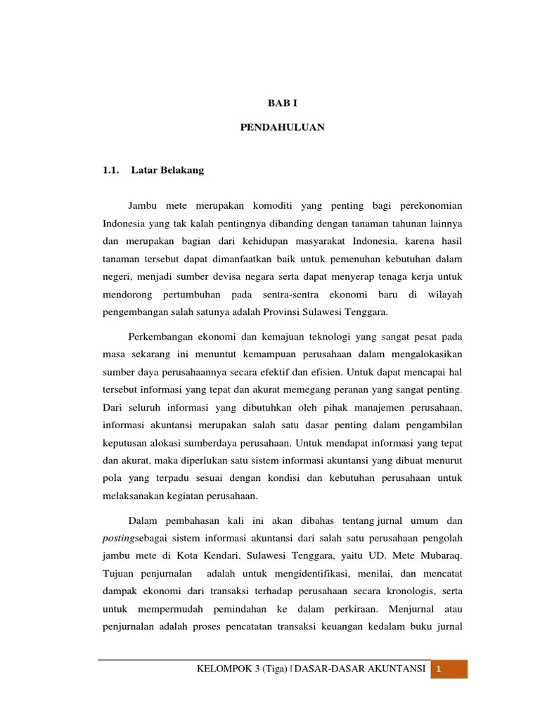 Latar Belakang | PDF