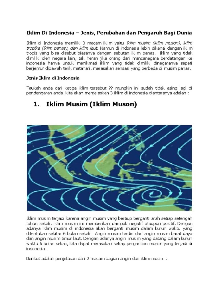 Iklim Tropis | PDF