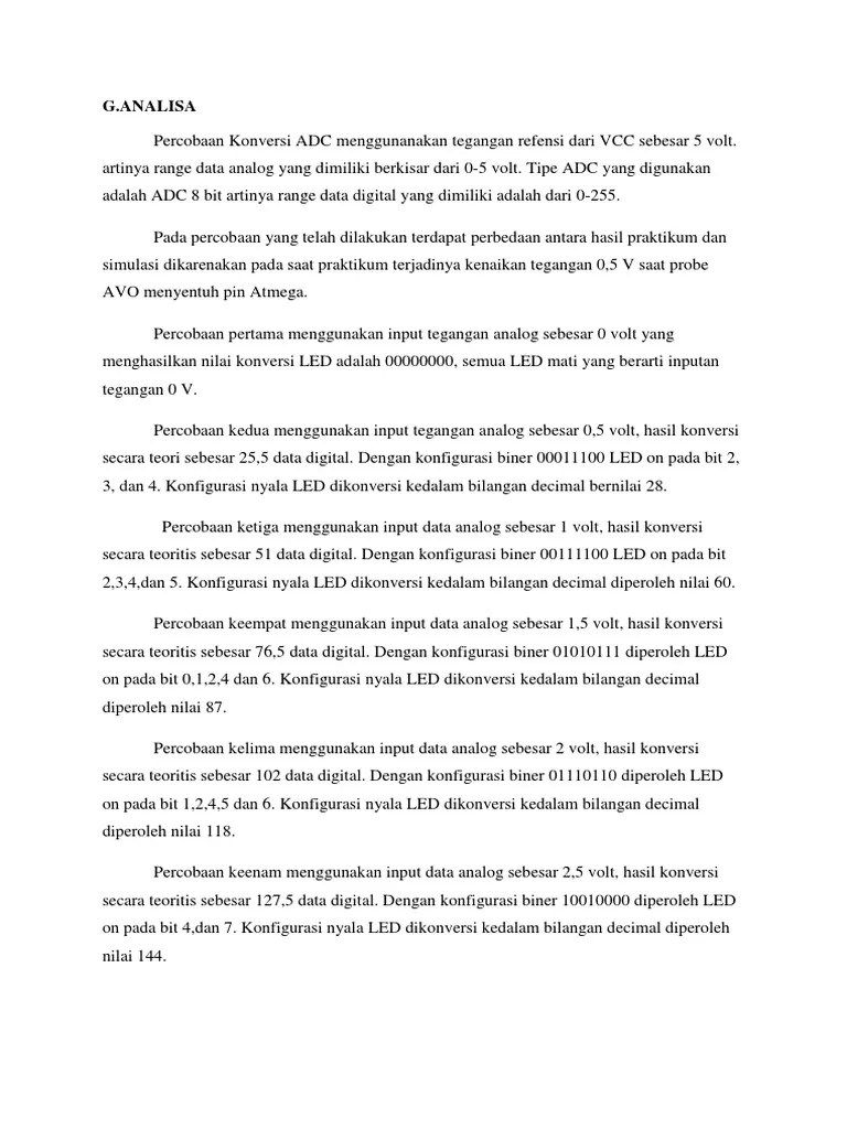 Analisa Adc Goes | PDF