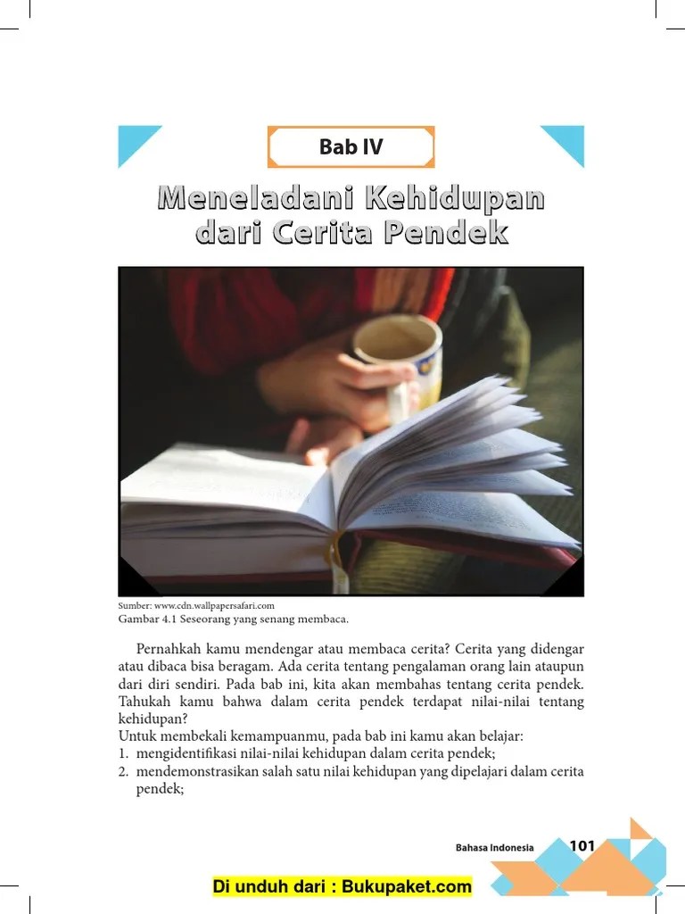 Bab 4 Meneladani Kehidupan Dari Cerita Pendek | PDF