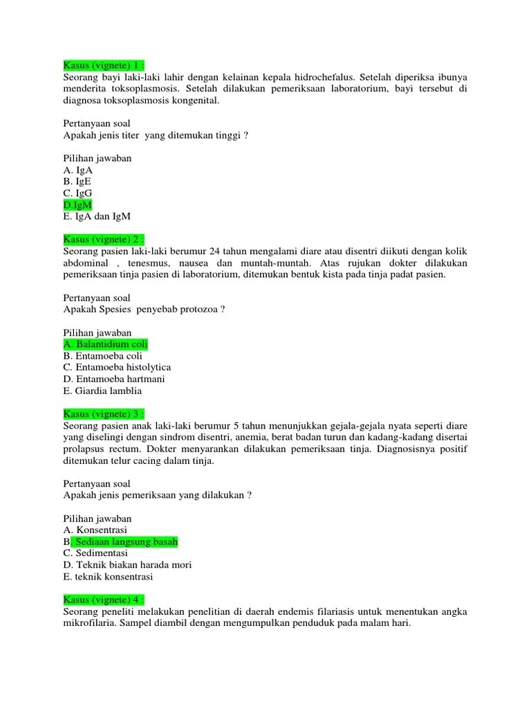 Soal Kompetensi 3 | PDF