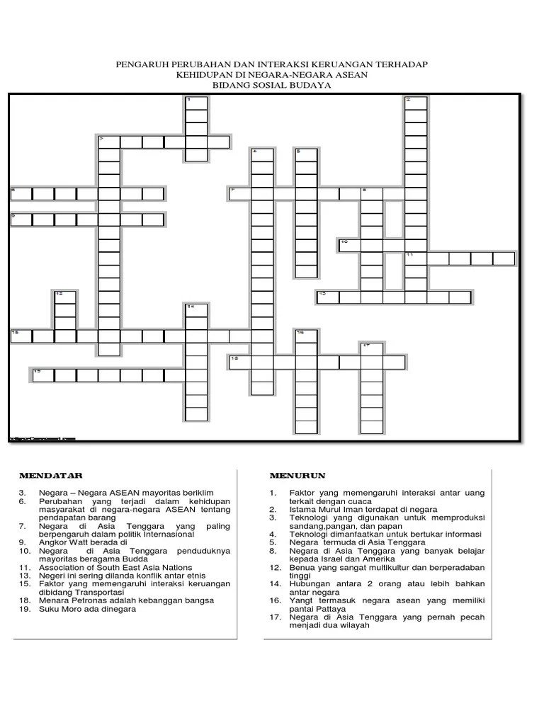 Tts Ips Kelas 9 Perubahan Sosial Budaya Dan Globalisasi