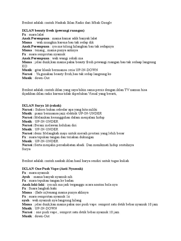 49+ Contoh Script Podcast