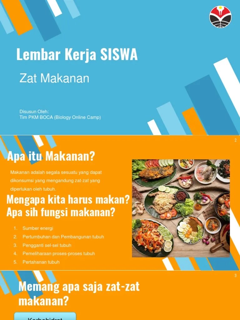 LKS Zat Makanan Yuk Belajar Seru | PDF