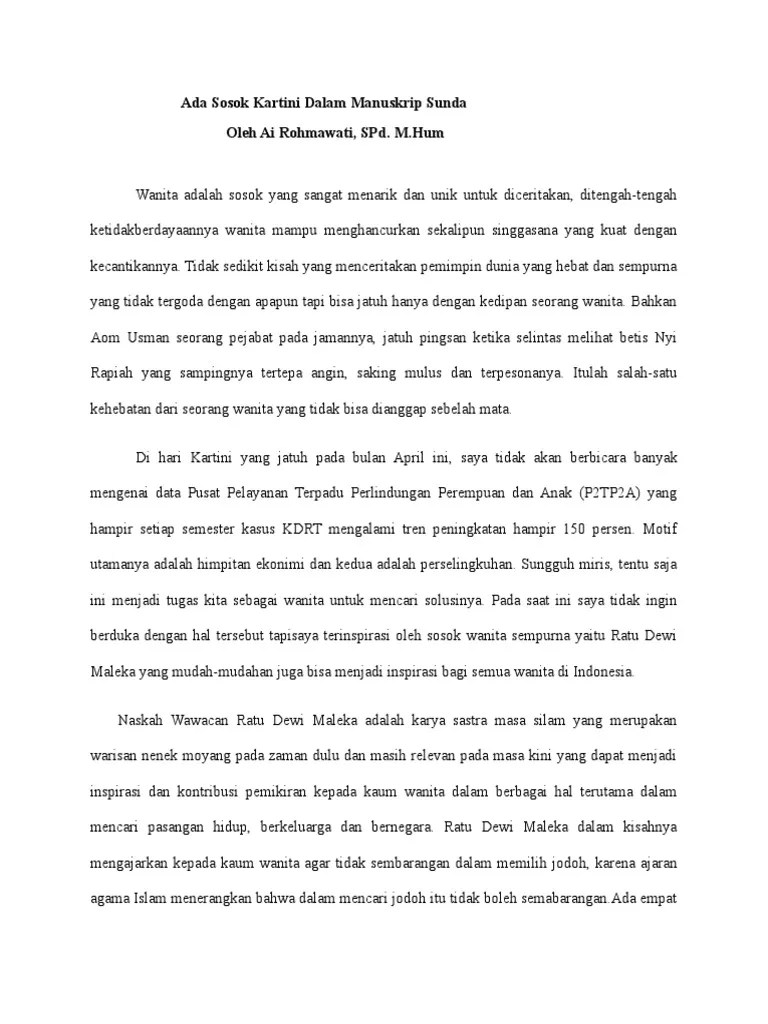 Ada Sosok Kartini | PDF