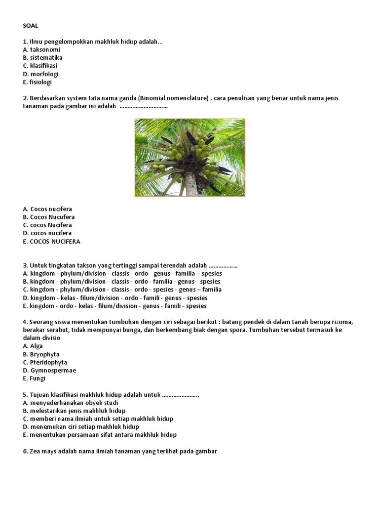 Penulisan Nama Ilmiah Makhluk Hidup Yang Benar Berdasarkan Sistem Binomial  Nomenclature Adalah – Belajar