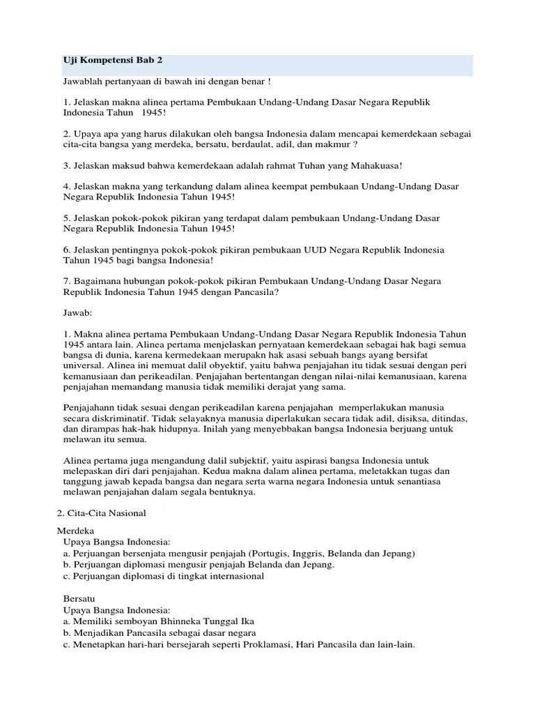 Keadilan Sosial Merupakan Pokok Pikiran Pembukaan Uud 1945 Alinea